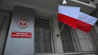 Siedziba Ministerstwa Aktywów Państwowych Fot. PAP/Radek Pietruszka