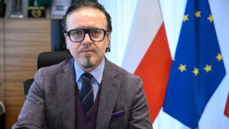 Министр государственных активов Польши Войцех Бальчун. Fot. PAP/Radek Pietruszka