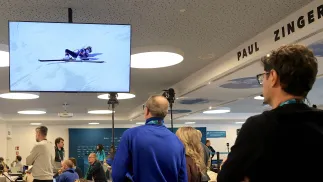 Wypadek Lindsey Vonn. Fot. PAP/EPA/	PIERRE TEYSSOT