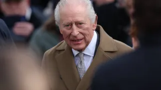 Król Karol III Fot. PAP/EPA/ADAM VAUGHAN