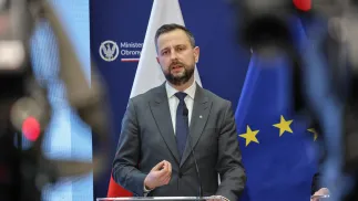 Wicepremier, minister obrony narodowej Władysław Kosiniak-Kamysz. Fot. PAP/Albert Zawada
