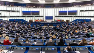 Siedziba Parlamentu Europejskiego w Strasburgu (zdjęcie ilustracyjne). Fot. EPA/CHRISTOPHE PETIT TESSON