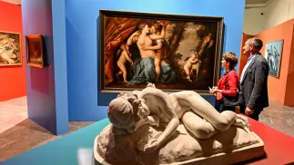 Otwarcie wystawy czasowej „Miłość” w Dawnym Pałacu Biskupów Krakowskich w Kielcach. Fot. PAP/Piotr Polak