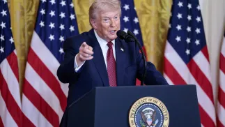 Donald Trump. Fot. EPA/SHAWN THEW / POOL