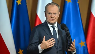 Premier Donald Tusk. Fot. PAP/Radek Pietruszka