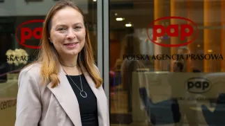 Katarzyna Pełczyńska-Nałęcz. Fot. PAP/Emil Barwaniec