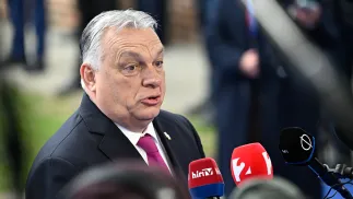 Віктор Орбан. Fot. PAP/Wiktor Dąbkowski