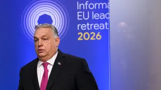 Viktor Orban, fot. PAP/EPA/NICOLAS TUCAT / POOL