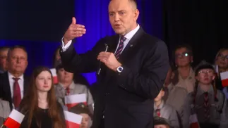 Президент Польщі Кароль Навроцький. Fot. PAP/Artur Reszko