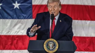 Дональд Трамп. Fot. PAP/EPA/STAN GILLILAND