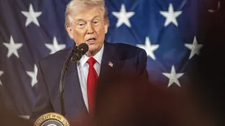 Donald Trump Fot. PAP/EPA/STAN GILLILAND