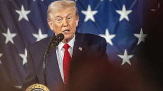 Donald Trump. Fot. PAP/EPA/STAN GILLILAND