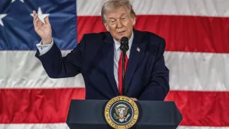 Donald Trump. Fot. PAP/EPA/STAN GILLILAND