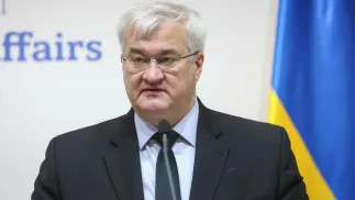 Андрій Сибіга. Fot. PAP/Viktor Kovalchuk