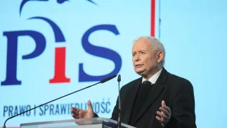 Jarosław Kaczyński, fot. PAP/Leszek Szymański