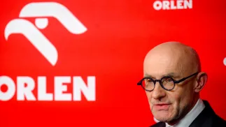 Ireneusz Fąfara - prezes Orlenu Fot. PAP/Radek Pietruszka