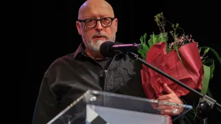 Wojciech Smarzowski laureatem Nagrody im. Kazimierza Kutza. Fot. PAP/Jarek Praszkiewicz