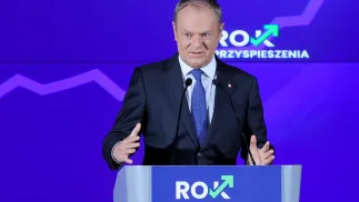 Премьер-министр Польши Дональд Туск. Fot. PAP/Rafał Guz