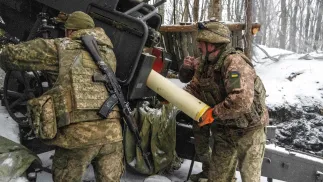 Wojna w Ukrainie (zdjęcie ilustracyjne). Fot. PAP/Mykola Kalyeniak