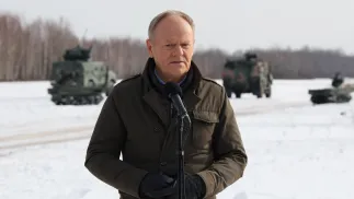 Дональд Туск. Fot. PAP/Paweł Supernak