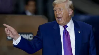 Donald Trump. Fot. PAP/EPA/ERIK S. LESSER 