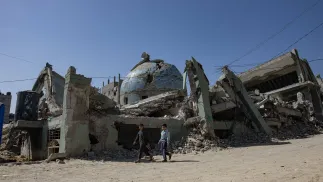 Strefa Gazy. Fot. PAP/EPA/HAITHAM IMAD