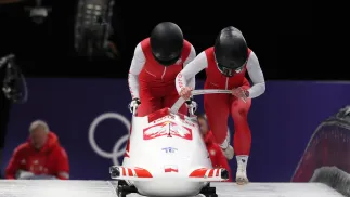 Klaudia Adamek i Linda Weiszewski. Fot. PAP/EPA/ANDREA SOLERO