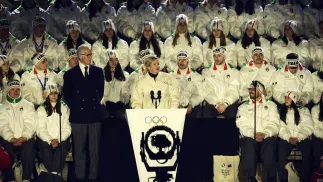 Przewodnicząca MKOl Kirsty Coventry. Fot. PAP/EPA/	TERESA SUAREZ