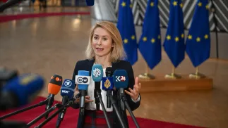 Szefowa unijnej dyplomacji Kaja Kallas. Fot. PAP/Wiktor Dąbkowski