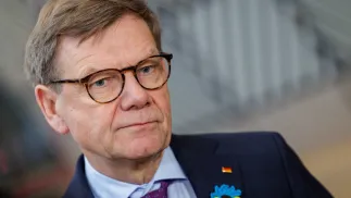 Йоганн Вадефуль. Fot. PAP/EPA/OLIVIER MATTHYS