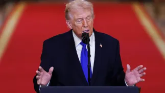 Donald Trump. Fot. PAP/ EPA/WILL OLIVER 