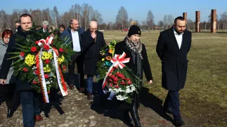 Holokaust Romów pochłonął blisko 500 tys. ofiar. Fot. PAP/	Jarek Praszkiewicz