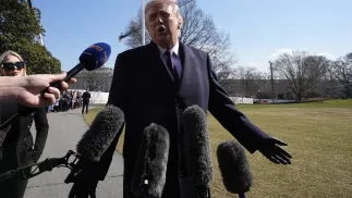 Donald Trump. Fot. PAP/EPA/YURI GRIPAS