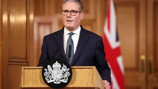 Keir Starmer. Fot. EPA/ANDY RAIN / POOL