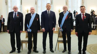 Uroczystości w Pałacu Prezydenckim Fot. PAP/Leszek Szymański