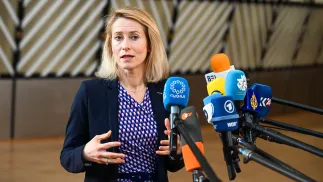 Kaja Kallas Fot. PAP/Wiktor Dąbkowski