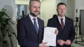 Władysław Kosiniak-Kamysz, Krzysztof Paszyk. Fot. PAP/Tomasz Gzell