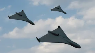 Prezydent Ukrainy zaproponował, że Kijów może dostarczyć drony przechwytujące w zamian za rakiety do systemu Patriot. Fot. Adobe Stock/Anelo