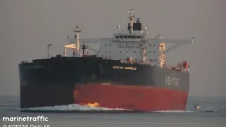 Танкер Altura, який раніше мав назву Besiktas Dardanelles. Fot. X/Open Source Intel/Marinetraffic/Costas Chalas