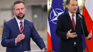 Władysław Kosiniak-Kamysz (L) i Radosław Sikorski (P). Fot. PAP/Piotr Polak/Albert Zawada