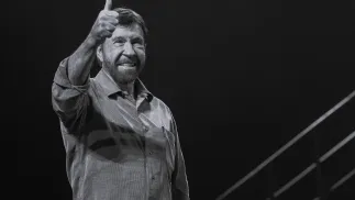 Chuck Norris Fot. PAP/EPA/MARTON MONUS