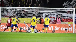 W finale baraży Polska gra w Sztokholmie ze Szwecją. Fot. PAP/ Leszek Szymański