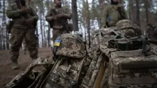 Ukraińska armia (zdjęcie ilustracyjne). Fot. PAP/EPA/MARIA SENOVILLA