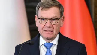 Minister spraw zagranicznych Niemiec Johann Wadephul. Fot. PAP/Radek Pietruszka