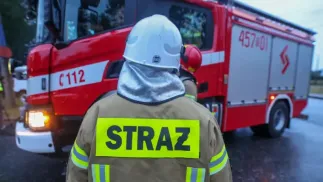 Wóz strażacki Fot. PAP/Michał Meissner