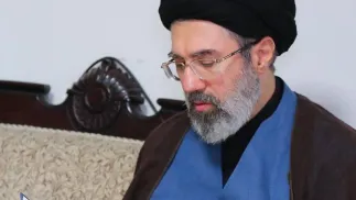 Моджтаба Хаменеї. Fot. PAP/EPA/HANDOUT