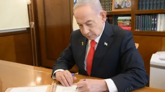 Rząd Benjamina Netanjahu nie wydał jeszcze oficjalnego oświadczenia w tej sprawie. Fot. X/Benjamin Netanyahu