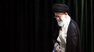 Убитий аятола Алі Хаменеї. Fot. PAP/EPA/Abedin Taherkenareh