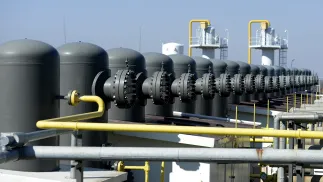 Podziemny magazyn gazu ziemnego Fot. PAP/Darek Delmanowicz