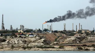 Wyspa Chark. Fot. EPA/ABEDIN TAHERKENAREH